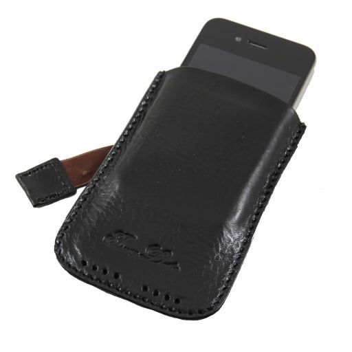 Leather IPhone3 IPhone4/4s Holder Black TL140927