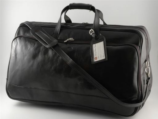 Bora Bora Trolley Leather bag - Large Size Black TL141042
