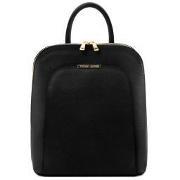 TL Bag Sac à dos Pour Femme en Cuir Saffiano Noir TL141631