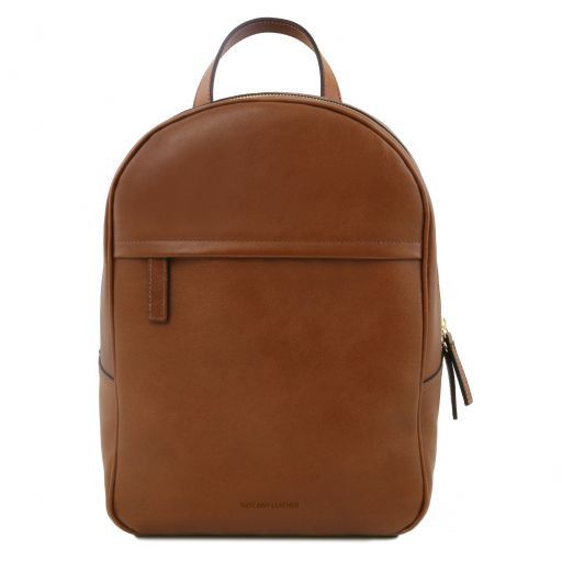 TL Bag Leather Backpack for Women Brown TL141604