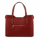 Olimpia Shopping Tasche aus Leder Rot TL141412
