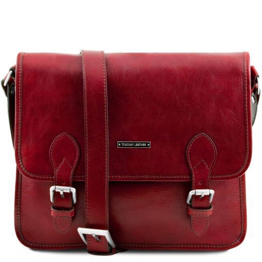 mercer small pebbled leather belted satchel