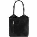 Patty Leather Convertible Backpack Shoulderbag Черный TL141497