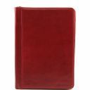 Luigi XIV Leather Document Case Red TL141194