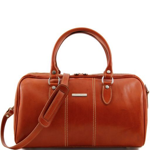 Monte Carlo Mini - Travel Leather bag Honey TL10150