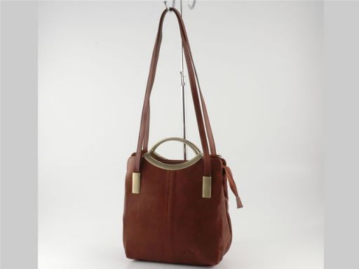 Lory Damentasche aus Leder Braun TL90155