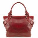 Ilenia Leather Shoulder bag Red TL140899