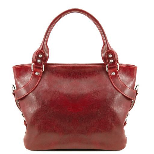 Ilenia Кожаная сумка на плечо Красный TL140899