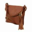 TL Young Bag Borsa a Tracolla con Nappa Cognac TL141153