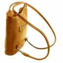 Patty Leather Convertible Backpack Shoulderbag Yellow TL141497