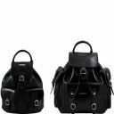 Trekker Дорожный набор кожаных рюкзаков Черный TL90173
