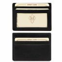 Exclusive Leather Credit/business Card Holder Black TL140805