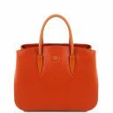 Camelia Leather Handbag Brandy TL141728