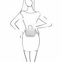 Dalia Saffiano Leather Mini bag Белый TL141762
