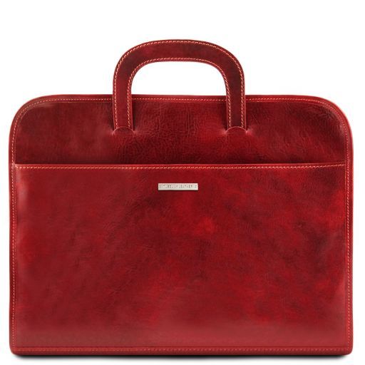 Sorrento Кожаный портфель для документов Красный TL141022
