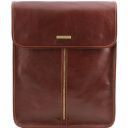 Exklusive Hemdentasche aus Leder Braun TL141307