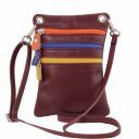 TL Bag Soft Leather Mini Cross bag Bordeaux TL141094
