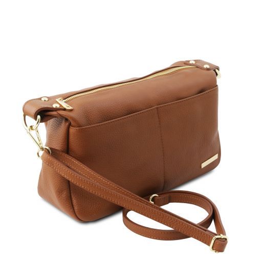 soft leather duffle bag