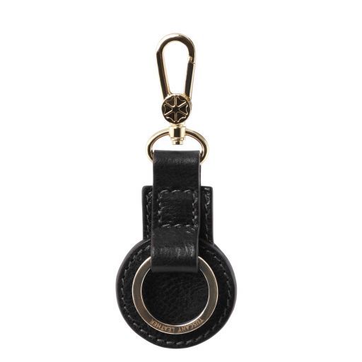 Porte Clé en Cuir Noir TL141922