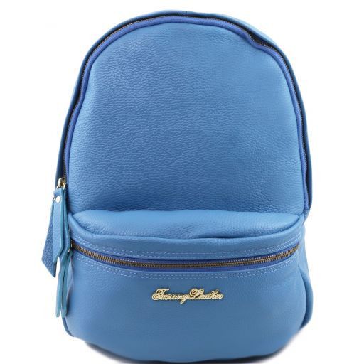 TL Bag Mochila Para Mujer en Piel Suave Light Blue TL141370