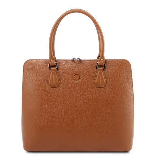Magnolia Leather Business bag for Women Cognac TL141809