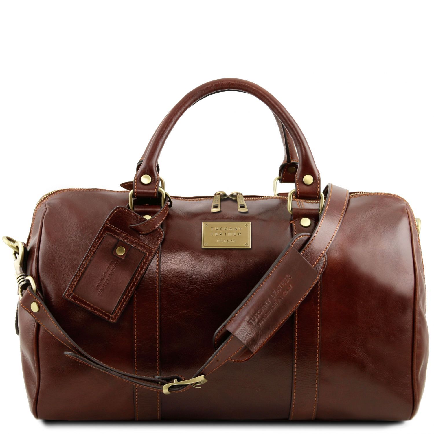 Tuscany Leather Lisbona Leather Travel Bag at Luggage Superstore