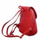 TL Bag Rucksack aus Weichem Leder Lipstick Rot TL141905