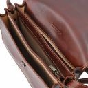 Greta Lady Leather bag Brown TL141958