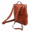 Bangkok Mochila en Piel Porta Ordenador - Tamaño Grande Miel TL141987