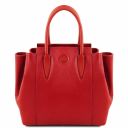 Tulipan Leather Handbag Lipstick Red TL141727