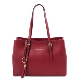 TL Bag Leather Shoulder bag Red TL142037