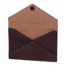Leather Business Card / Credit Card Holder Темно-коричневый TL142036
