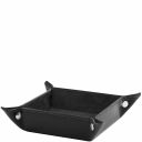 Exclusive Leather Valet Tray Large Size Black TL141271