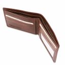 Exclusive 2 Fold Leather Wallet for men Коричневый TL142056