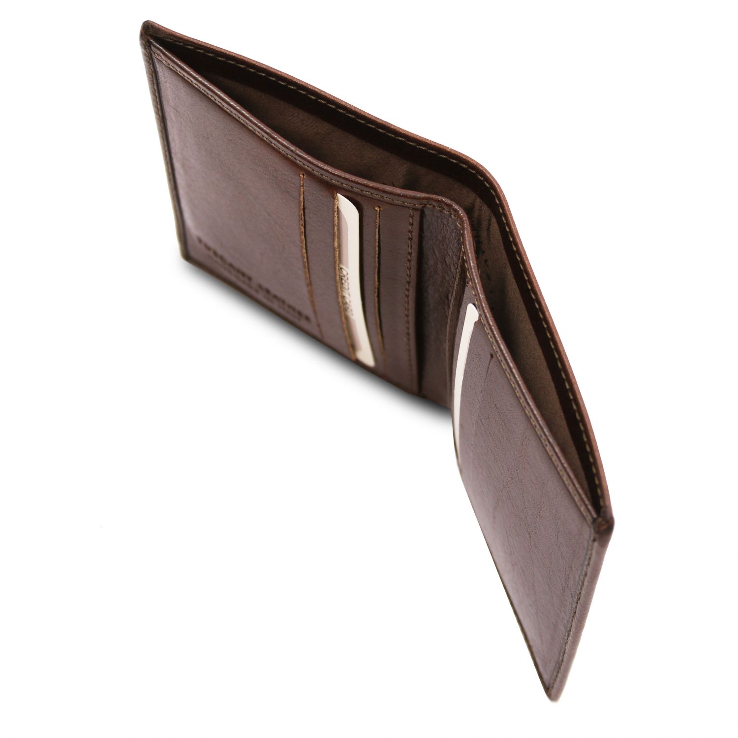 Elégant Portefeuille en Cuir Pour Homme Marron Foncé TL142064 Elégant Portefeuille en Cuir Pour Homme Marron Foncé TL142064