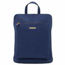 TL Bag Soft Leather Backpack for Women Dark Blue TL141682