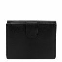 Calliope Exclusive 3 Fold Leather Wallet for Women With Coin Pocket Черный TL142058