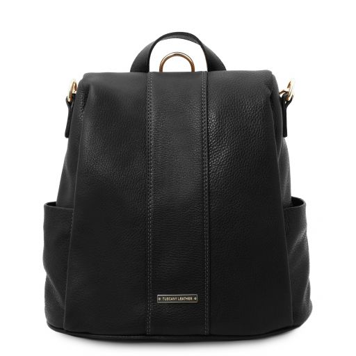 TL Bag Soft Leather Backpack Черный TL142138