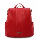TL Bag Soft Leather Backpack Lipstick Red TL142138