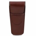 Exclusive Leather 2 Slots Pen/watch Holder Brown TL142130