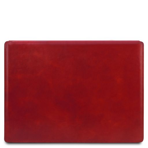 Leather Desk pad With Inner Compartment Red TL142054