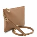 TL Bag Soft Leather Clutch Taupe TL142029