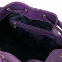 Vittoria Borsa Secchiello in Pelle Viola TL141531