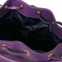 Vittoria Borsa Secchiello in Pelle Viola TL141531