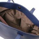 TL Bag Leather Shopping bag Dark Blue TL141828