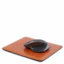 Office Set Almohadilla de Escritorio y Alfombrilla en Piel Miel TL142161