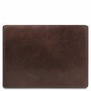 Premium Office Set Leather Desk pad With Inner Compartment, Mouse pad and Valet Tray Темно-коричневый TL142162