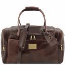 TL Voyager Borsone Viaggio in Pelle con Tasche Laterali Testa di Moro TL142141