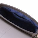 Nausica Leather Shoulder bag Grey TL141598