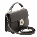 TL Bag Leather Handbag Grey TL142078